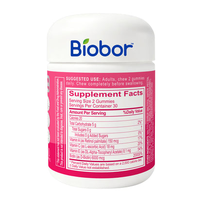 Biobor BEAUTY Gummies (No Sugar Added)