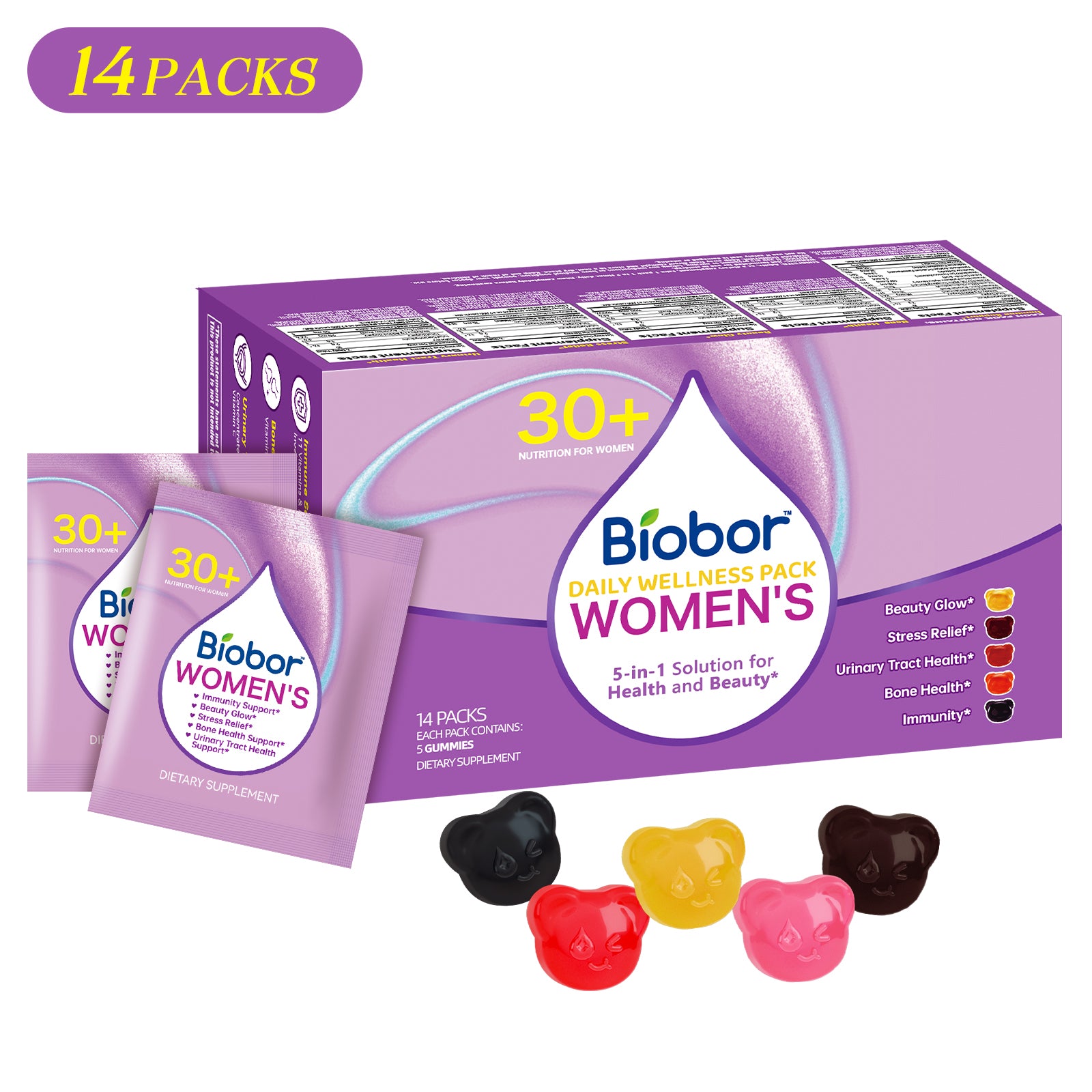 Biobor Women's Daily Wellness Packs – Biobor Heathy Store