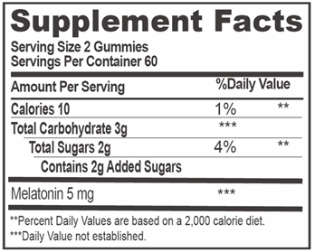 Biobor Extra Strength Melatonin Gummies