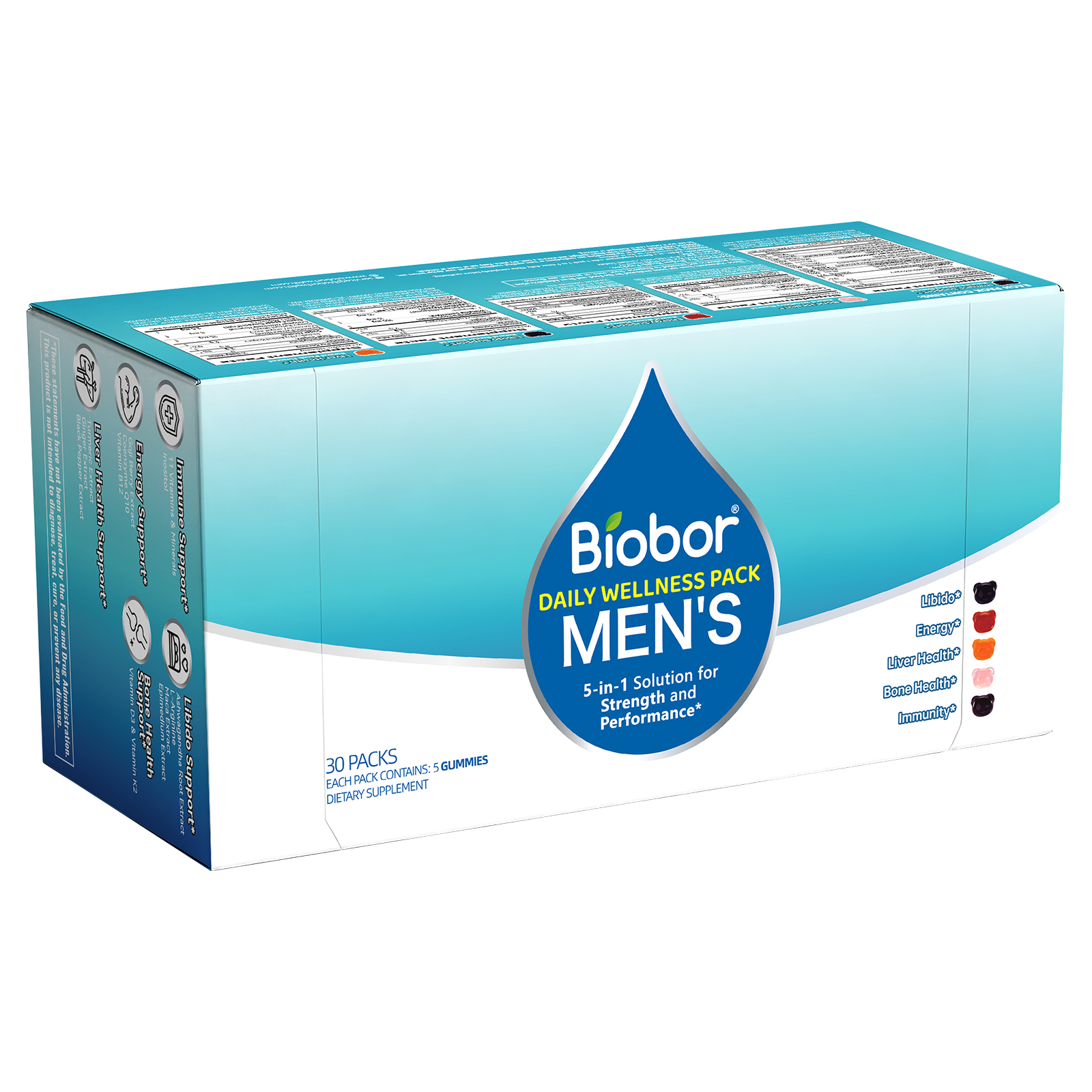 Biobor Men's Daily Wellness Packs