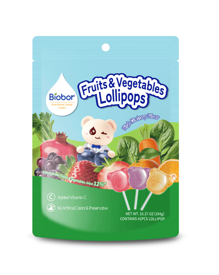 Fruits & Vegetables Lollipops