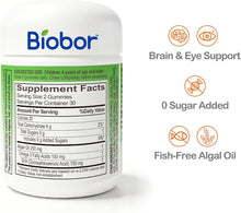 Biobor Omega-3 Gummies - Algal Oil DHA Gummies