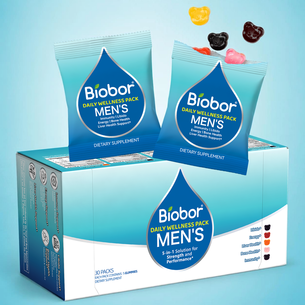 Biobor Men's Daily Wellness Packs