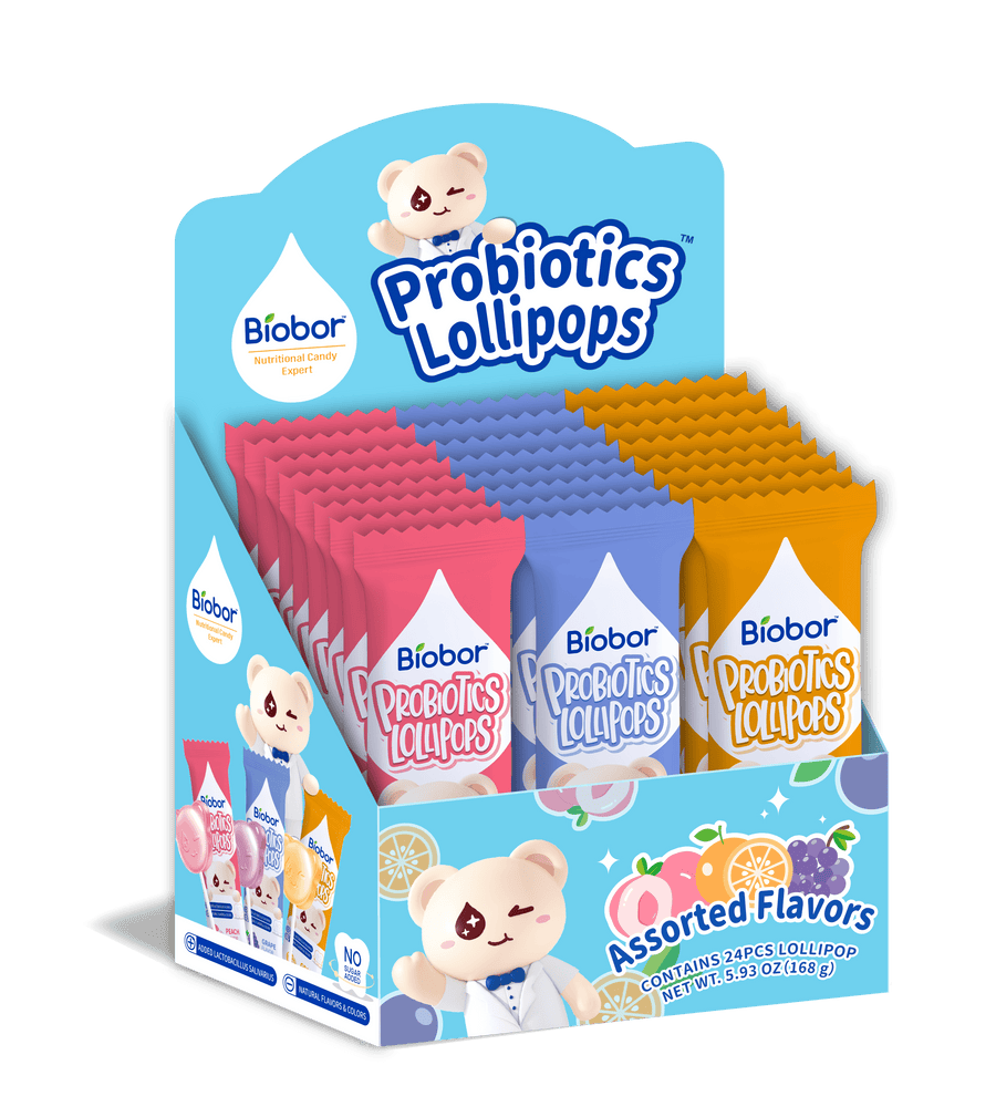 Probiotic lollipops