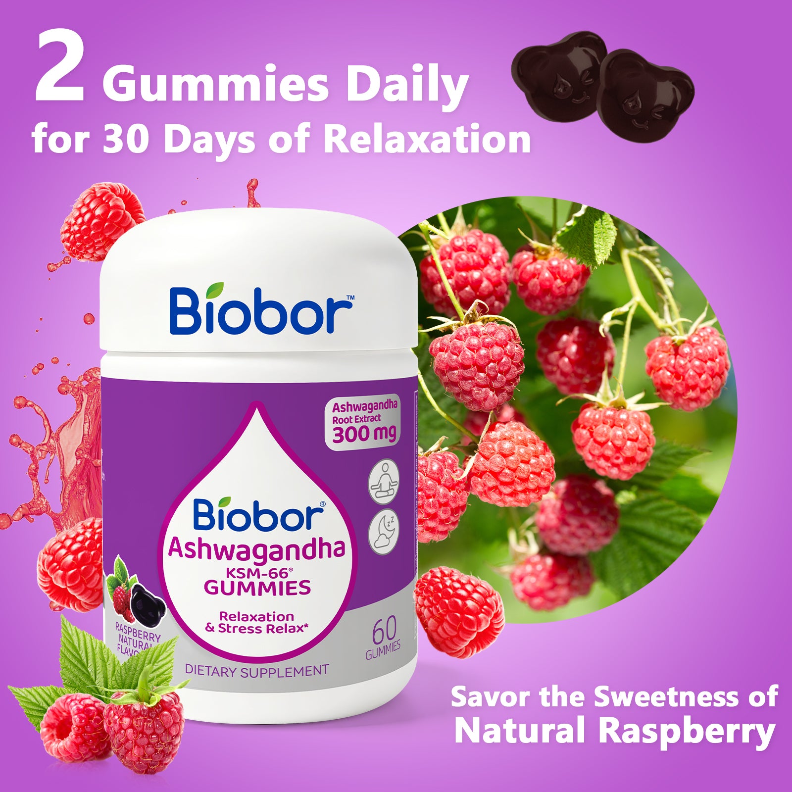 Biobor Ashwagandha Functional Gummies