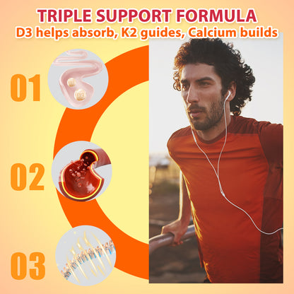 Calcium Vitamin D3+K2 Gummies