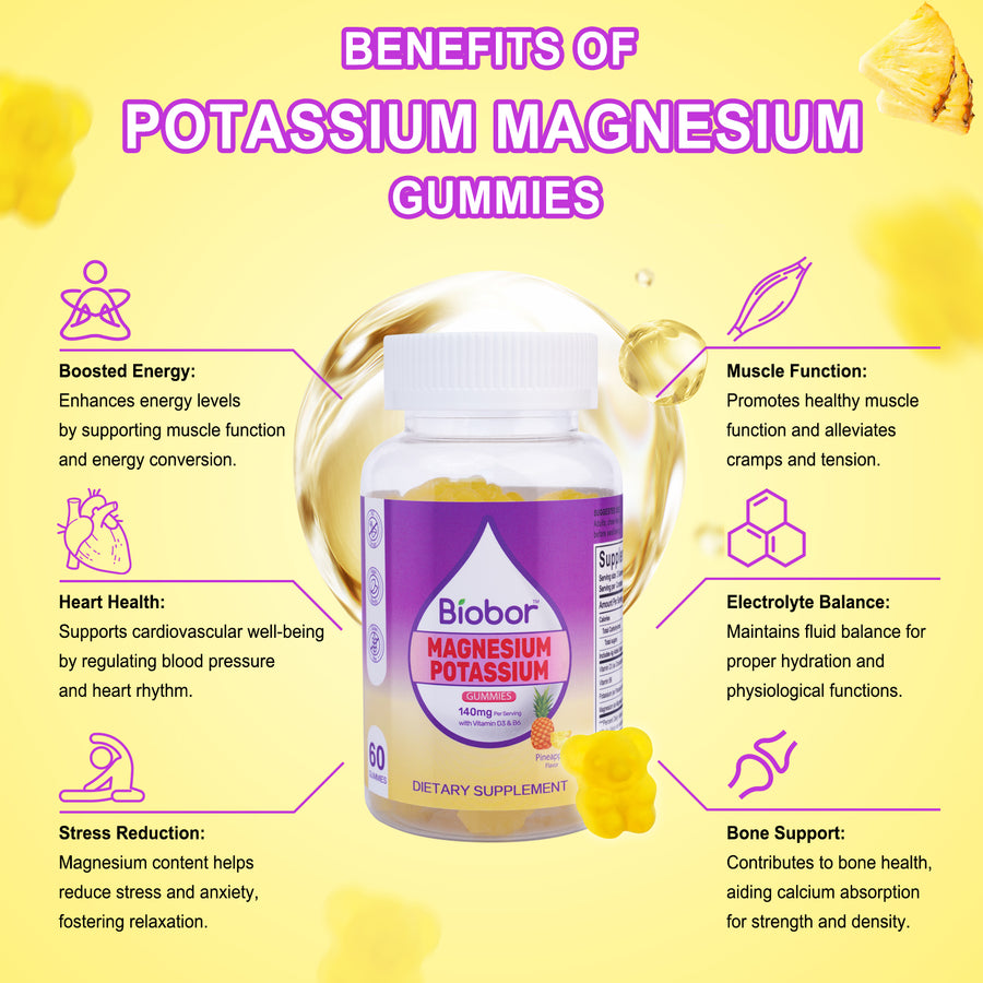 Potassium Magnesium Gummies