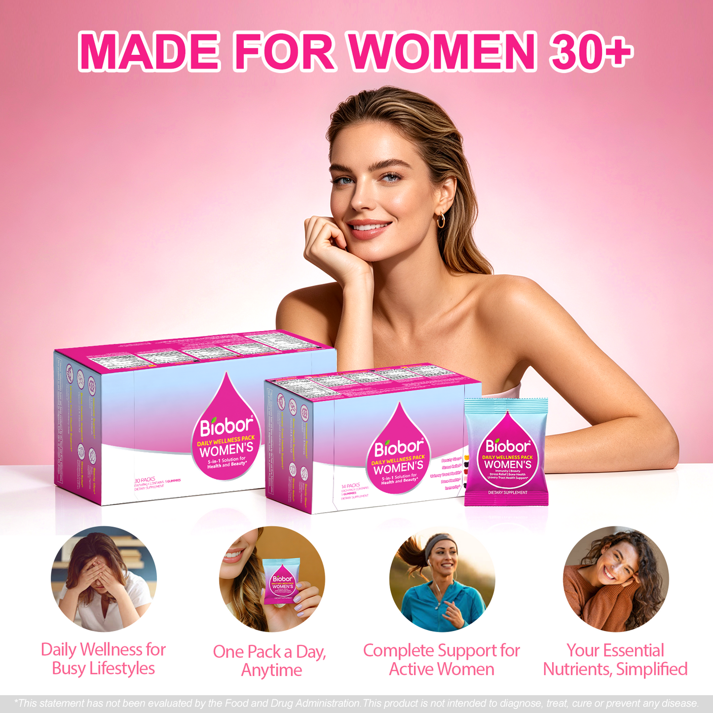 Biobor Women's Daily Wellness Packs