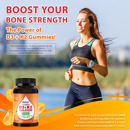 Calcium Vitamin D3+K2 Gummies