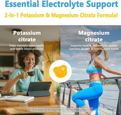 Potassium Magnesium Citrate Gummies