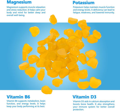 Potassium Magnesium Citrate Gummies