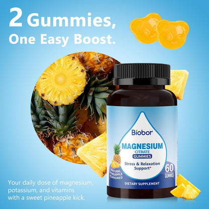Potassium Magnesium Citrate Gummies