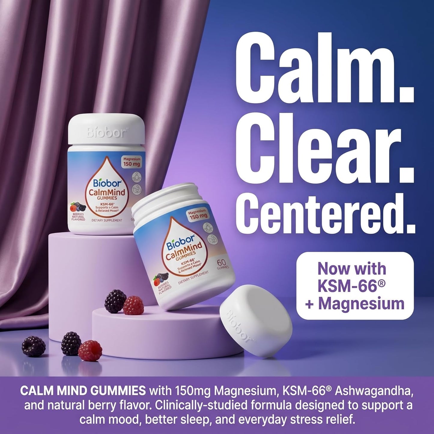 CalmMind Triple Magnesium Gummies