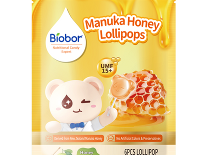 Biobor Manuka Honey Lollipops