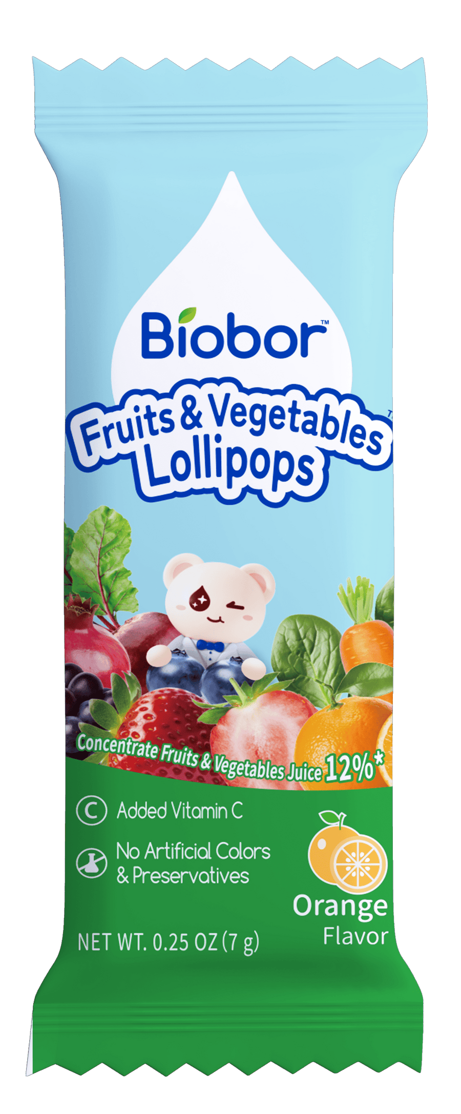 Fruits & Vegetables Lollipops