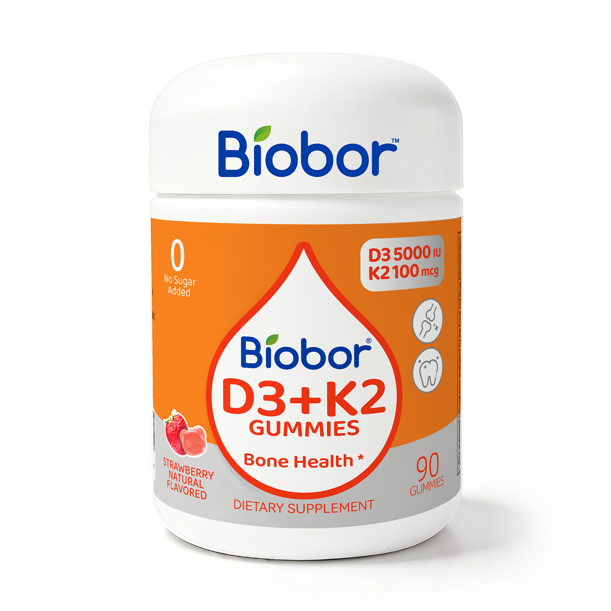 Biobor D3+K2 Gummies