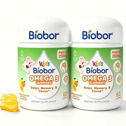 Biobor Omega-3 Gummies - Algal Oil DHA Gummies