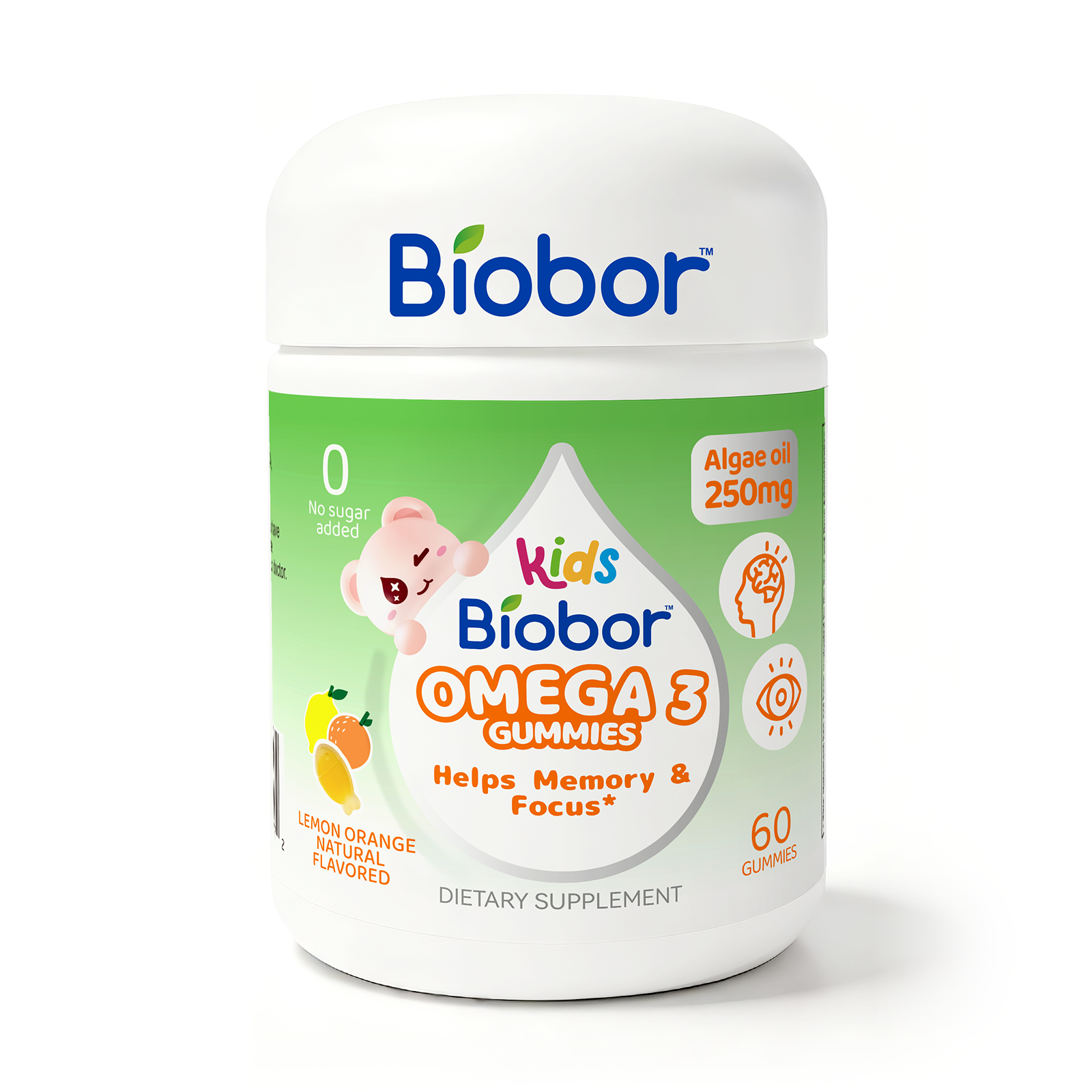 Biobor Kids Omega 3 DHA Gummies
