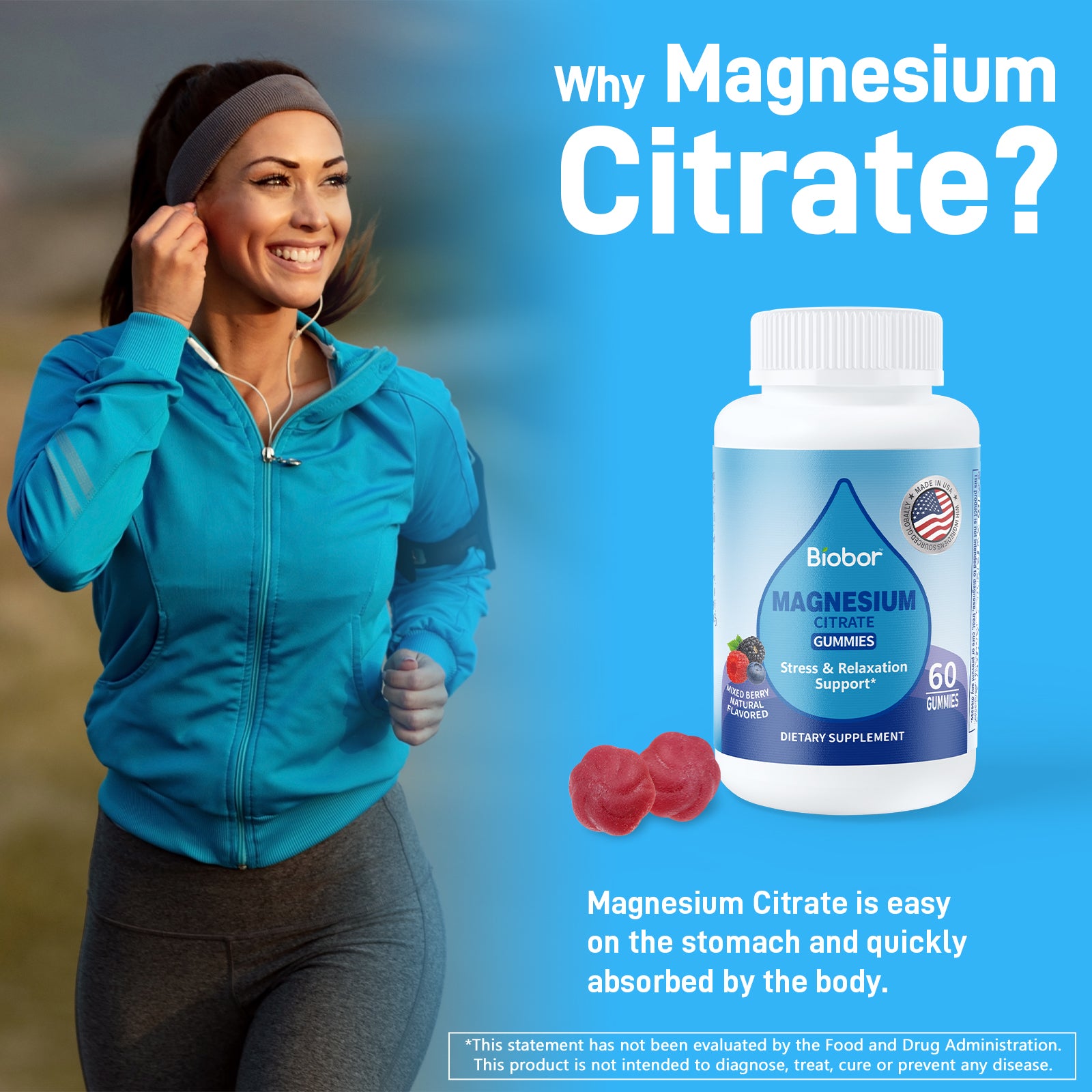 High Absorption Magnesium Citrate Gummies