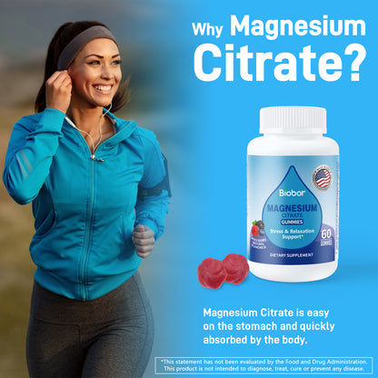 High Absorption Magnesium Citrate Gummies