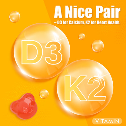 Vitamin D3+K2 Gummies