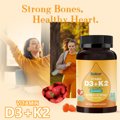Vitamin D3+K2 Gummies