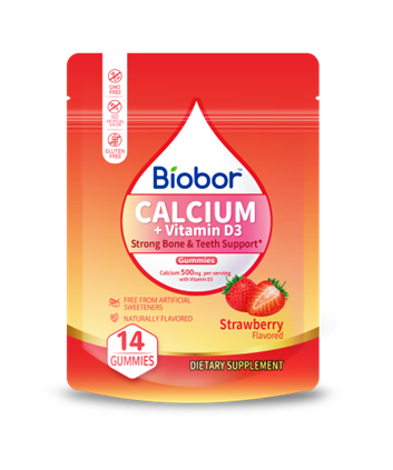 Biobor Calcium + Vitamin D3 Gummies