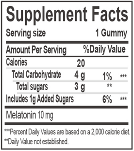 Biobor Melatonin Gummies