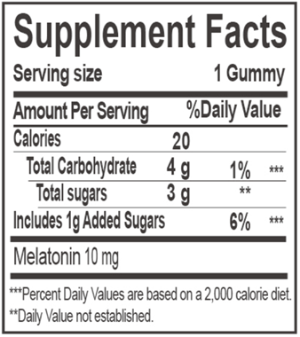 Biobor Melatonin Gummies