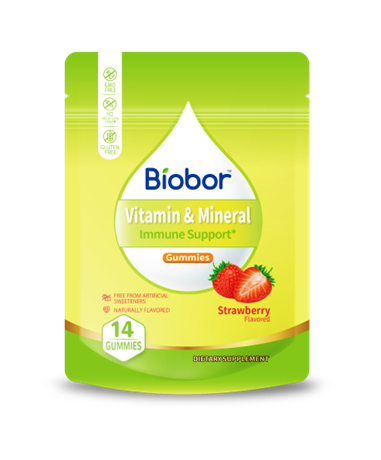 Biobor Vitamin & Mineral Gummies Strawberry