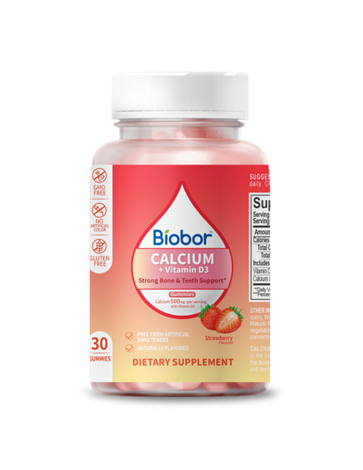 Biobor Calcium + Vitamin D3 Gummies