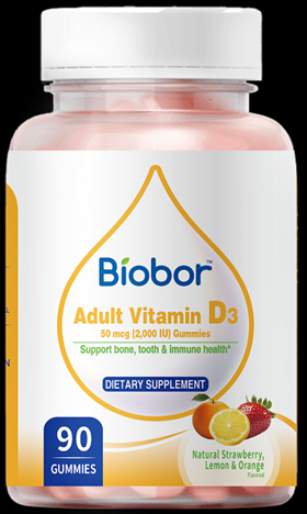 Biobor Adult Vitamin D3 Gummies