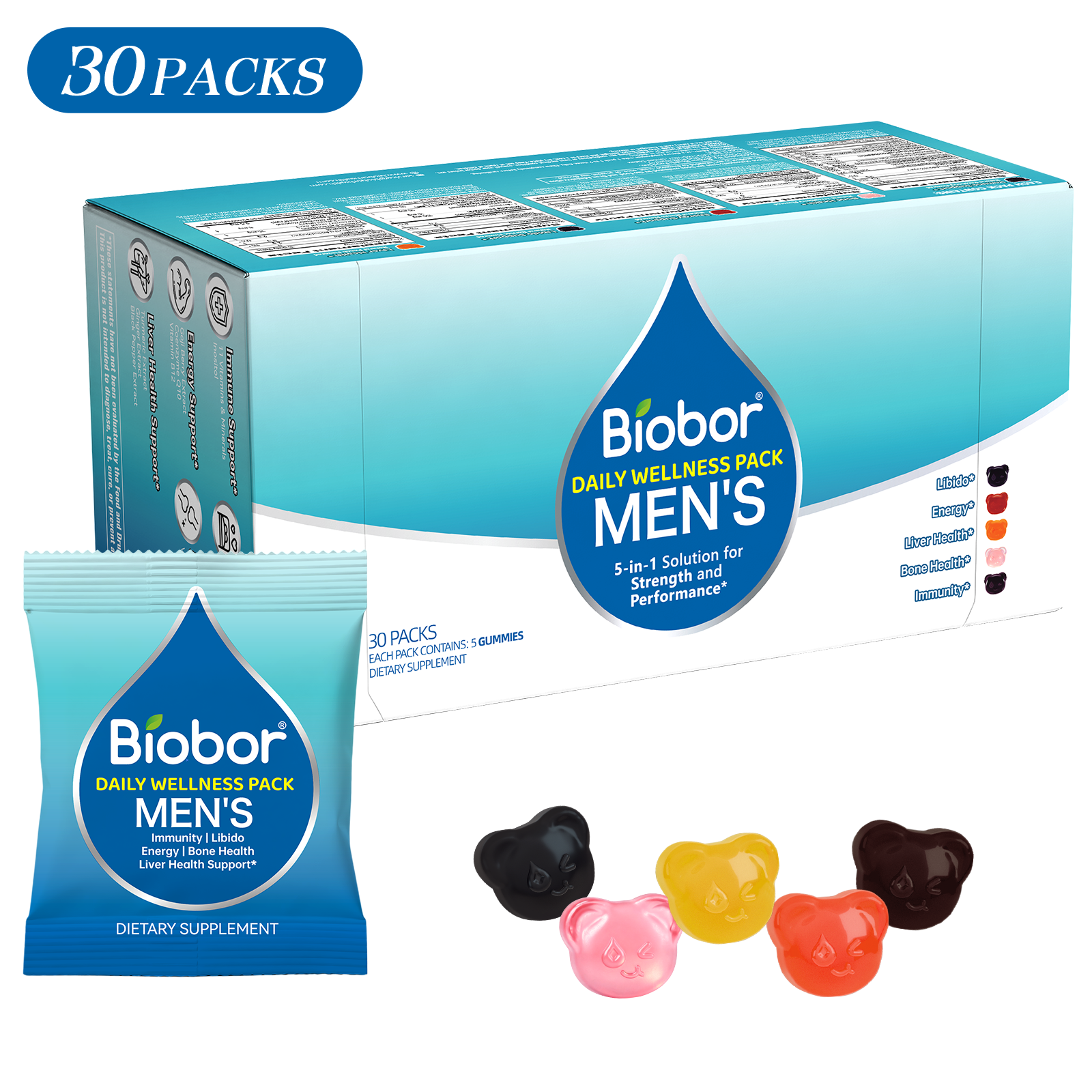 Biobor Men's Daily Wellness Packs